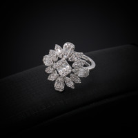 00045 plaqué rhodium femmes collier ensemble de bijoux AAA CZ cubique Zircon dubaï classique Style élégant accessoires de mariée