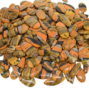 FAIJAN GEMS Jaspe Abejorro Natural, Cabujón de Piedra Preciosa Suelta, Valoración de Terceros, Todos los Tamaños, Cristal Pulido de Formas Mixtas - Product Image 1