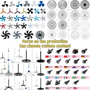 10 Zoll 3-Gang Oszillierender Ventilator mit Drehknopf-Steuerung Leistungsstarker Luftstrom für den Haushalt - Product Image 5