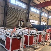 Machine de découpe servo haute vitesse, utilisée pour les lignes de production de profilés de portes et fenêtres en PVC/WPC et de tuyaux en plastique