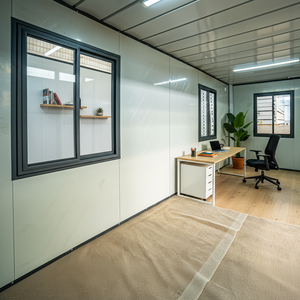 Maison conteneur mobile préfabriquée à panneaux sandwich pliables, avec salle de bain, facile à déplier, pour usage familial, bureau ou professionnel - Product Image 3