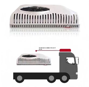 Enerji Tasarruflu Sessiz 12V 24V DC Elektrikli Tavan Tipi Park Kliması Karavan RV Ağır Hizmet Tipi Kamyon Karavan Vanlar 2400W Soğutma - Product Image 6