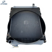 Réservoir d'eau du radiateur L0130020143A0 L013002011NA0 compatible avec FOTON Aumark Kangrui H1 H2 H3 ISF2.8 ISF3.8 Ensemble de radiateur en aluminium