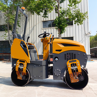 Fabricant chinois de machines de construction routière - Rouleau compresseur vibrant à double tambour, rouleau compresseur routier autoporté à double tambour