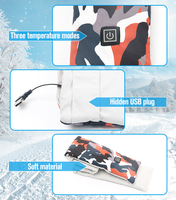 Smart Charging Upgraded Heating Scarf Wholesale Winter Heating Men Women Couple Scarf Heating Shoulder Pad Warm Cold-proof Scarf