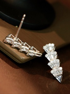 Xinfly Fashion 18K Real Gold 0.36CT Natural Diamond Luxury Drop Dangle <b>Earrings</b> <b>Stud</b> Au750 <b>Fine</b> Jewelry Women - Product Image 4