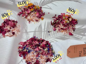 Thé de <span class=keywords><strong>bain</strong></span> apaisant S&Soak avec des sels de l'Himalaya et de la mer Morte, des huiles essentielles pour le soin du corps et des pieds - Relaxation spa à domicile - Product Image 2