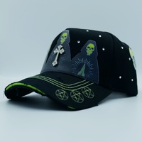 Gorra de Béisbol Personalizada Estilo Urbano Dobby, 5 Paneles, Algodón, Cierre a Presión, Bordado e Impresión, Unisex