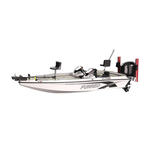 Bateau à <span class=keywords><strong>fond</strong></span> <span class=keywords><strong>plat</strong></span> riveté de 16 pieds, bateau léger de sport, console de direction, mini bateau à réaction en alliage d'aluminium - Product Image 6