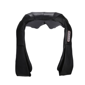 Verbesserte 5 Tasten beheizte elektrische Shiatsu Nacken Nacken Schulter Schal Roll <span class=keywords><strong>massage</strong></span> gerät Tief kneten und extra vibrierende Funktion - Product Image 1