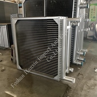 Bobine de refroidissement à air forcé en tube de cuivre haute efficacité pour échangeur de chaleur de réfrigération industrielle
