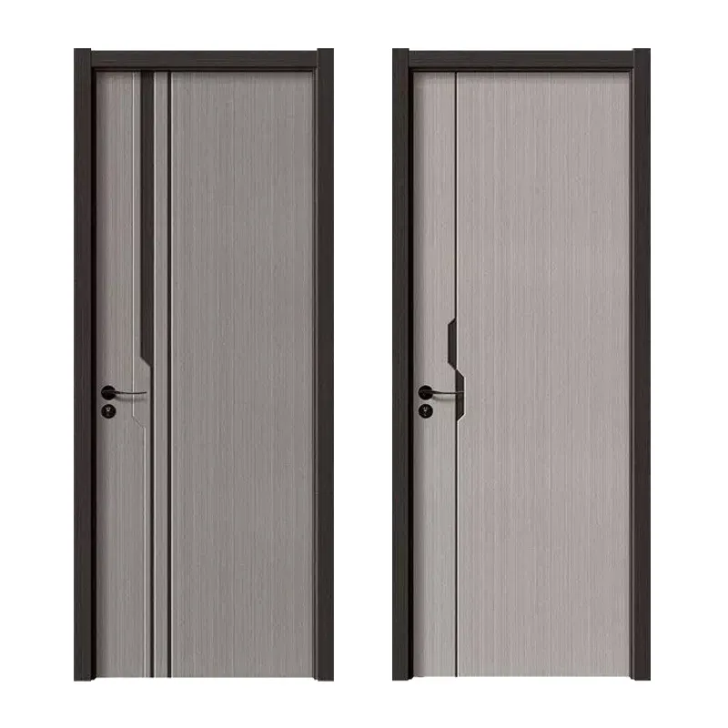 Cina top produttore design personalizzato porta interna moderna in legno porta interna di alta qualità