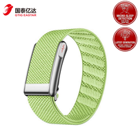 Bracelet intelligent E500 ECG sans écran, IA santé, IP68, moniteur de fréquence cardiaque, tension artérielle, suivi du sommeil et de l'activité, moniteur multisports, BLE 5.4