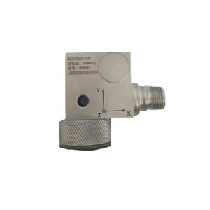 Sensor/Acelerómetro de Vibración Triaxial DIKAI con Integrador Incorporado IEPE, Acero Inoxidable, 5% de Linealidad, 10-1000Hz - Product Image 1