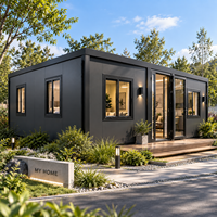 Maison Modulaire de Luxe pour le Glamping en Forêt et les Rétires de Camping, Facile à Installer avec Aménagement Intérieur Personnalisé et Vie Confortable