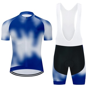 <span class=keywords><strong>Ensemble</strong></span> de maillots de cyclisme personnalisés avec étiquette privée, kit de cyclisme sur route, vêtements de vélo à fermeture éclair intégrale, maillot pour <span class=keywords><strong>homme</strong></span>, ensembles de maillots sublimés - Product Image 3