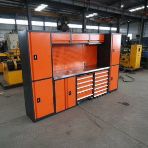 Professional Modular <strong>Tool</strong> Storage <strong>Cabinet</strong> with Workbench for Automotive Workshop - Product Image 1