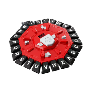 Jeu de société de puzzle de mots à rythme rapide avec alphabet de 24 lettres et écran LCD pour une réflexion rapide, soirée en famille, fabriqué en plastique durable - Product Image 4