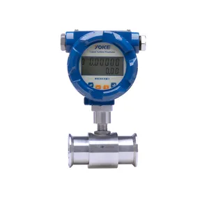 Hydraulische flowmeter Hoge Druk 420Bar Turbine Flow Meter voor Hydraulische Olie