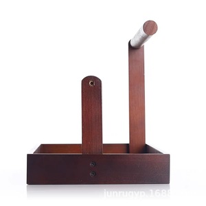 <b>Solid</b> <b>Wood</b> Bracelet And Necklace Holder 2 Tier Jewelry Display <b>Desk</b> Organizer For Buddhist Beads And Cultural Artifacts - Product Image 4