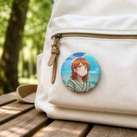 Nuevo Producto 2026: Pines de Personajes de Anime Japonés, Insignias 3D Lenticulares con Efecto de Movimiento y Reversible, Botones de Pimperón de Hojalata