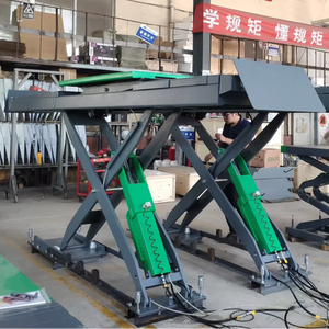 Machine d'alignement de roue de voiture de taille Offre Spéciale ciseaux d'ascenseur à quatre roues équipement de levage de véhicule ciseaux d'<span class=keywords><strong>automobile</strong></span> ciseaux d'ascenseur de voiture - Product Image 3