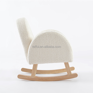 Chaise pour chambre d'enfant, chaise à bascule pour enfant, tissu en peluche pour se détendre - Product Image 4