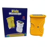 Portable 1000X Digital Electron Microscope Mini Pocket Magnifier 2" Screen for Kids for Science Learning Coin Jewelry