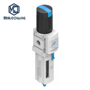 ชุดประกอบตัวกรองและตัวควบคุมแรงดันลมแบบนิวแมติก MS4-LFR-1/8-D7-ERM-AS MS4-LFR-1/4-D6-ERM-AS MS4-LFR-3/8-D7-ERM-AS - Product Image 1