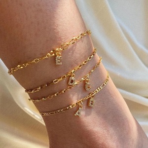 <span class=keywords><strong>Accesorios</strong></span> de playa de verano, regalo de <span class=keywords><strong>novia</strong></span>, tobillera de diamantes chispeantes, letras significativas, tobillera de Ángel <span class=keywords><strong>para</strong></span> mamá, regalos <span class=keywords><strong>para</strong></span> mujeres - Product Image 5