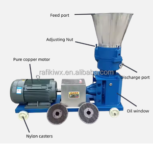 Machine à <span class=keywords><strong>granulés</strong></span> d'aliments pour animaux de ferme spéciale pour volailles et bovins - Product Image 1