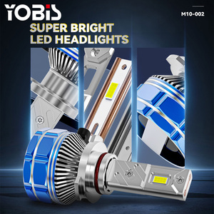 Sistema de Iluminación Automotriz de Alta Potencia YOBIS <span class=keywords><strong>M8</strong></span> Actualizado a M10, 170W 14000LM 12V, Faro Delantero para Automóvil H4 H11 LED con Canbus - Product Image 2