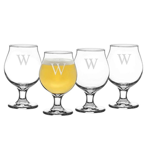 Personalized Clear Belgian Crystal American Style <strong>Beer</strong> <strong>Glasses</strong> Short <strong>Stem</strong> Goblet Mouth Blown 300ml for Business Gifts - Product Image 6