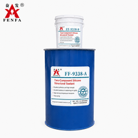 Fenfa FF-9338 Mastic isolant pour verre biphasé A+B, durcissement neutre rapide et profond pour ligne de production automatisée de verre creux