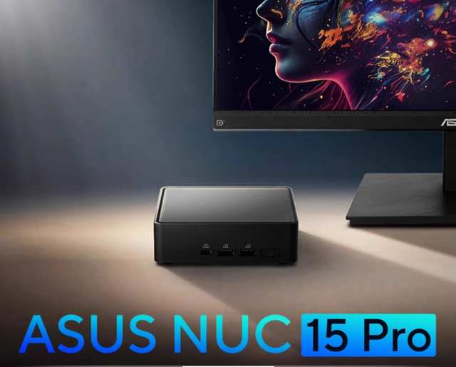 Original  A-SUS NUC15Pro 15th Generation Core Ultra5 225H Mini Computer NUC Gaming Console Business Office Mini Computer