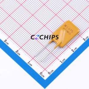 LVR075S-240 Resettable Fuse Through hole Component (THT),P=5.1mm Fuse 240V 7.5A 750mA 1.5A - Product Image 1