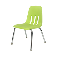 Chaises d'école, mobilier scolaire moderne pour universités, chaises à 4 pieds confortables et empilables, chaises pour étudiants en classe