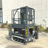 CE ISO Zertifizierte Hydraulische Scherenhebebühne 5m 6m 8m 10m Mobile Arbeitsplattform für Höhenarbeiten Scherenhebebühne