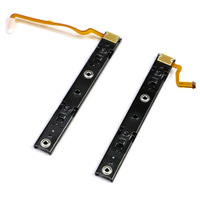 Rail coulissant gauche/droit d'origine pour la réparation du port de charge de la Nintendo Switch, pièce de rechange L/R pour N-Switch NS