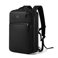 Sac à dos pour ordinateur portable haut de gamme pour homme, style Oxford minimaliste, avec fermeture éclair et fermoir, doublure en polyester, idéal pour étudiants, affaires et voyages, avec bretelles à coussin d'air