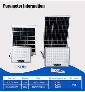 Lámparas Solares Profesionales de 6V/25W IP65 con Control Remoto y Temporizador, Carga Rápida, de Fosfato de Hierro y Litio para Exteriores - Product Image 2