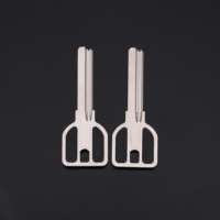 Clé vierge de porte de sécurité Xianpai pour machine à tailler les clés, coque de clé de porte et de placard, fournitures de serrurier