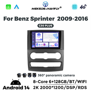 Navifly 8 cœurs 6 + 128 Go 2k 2000*1200 Car-play pour benz Sprinter 2009-2016 Support DSP RDS BT WIFI 360 Caméra - Product Image 3