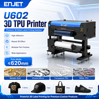 Imprimante DTF UV 24 pouces avec vernis, machine d'impression à effet gaufré 3D