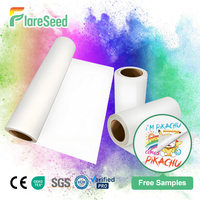 Film PET DTF de haute qualité 30 cm 60 cm Film d'impression recto simple pour l'impression de t-shirts Transfert thermique