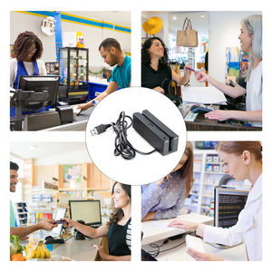 เครื่องอ่านการ์ด USB ภายนอกอเนกประสงค์ (ประเภท <span class=keywords><strong>MMC</strong></span>) สำหรับบัตรเครดิต บัตรประชาชน ใบขับขี่-EFFON MSR100 - Product Image 5