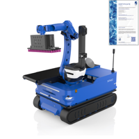 Robot de chargement industriel pour le déchargement et la palettisation automatiques