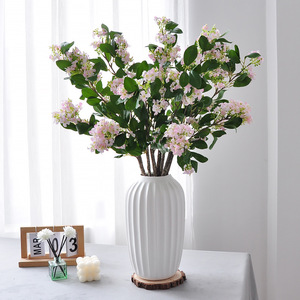 Yoshinobu Artificial Osmanthus Fragrance Yellow Single Branch Polyester <b>Home</b> <b>Decor</b> Living Room Ornament - Product Image 2