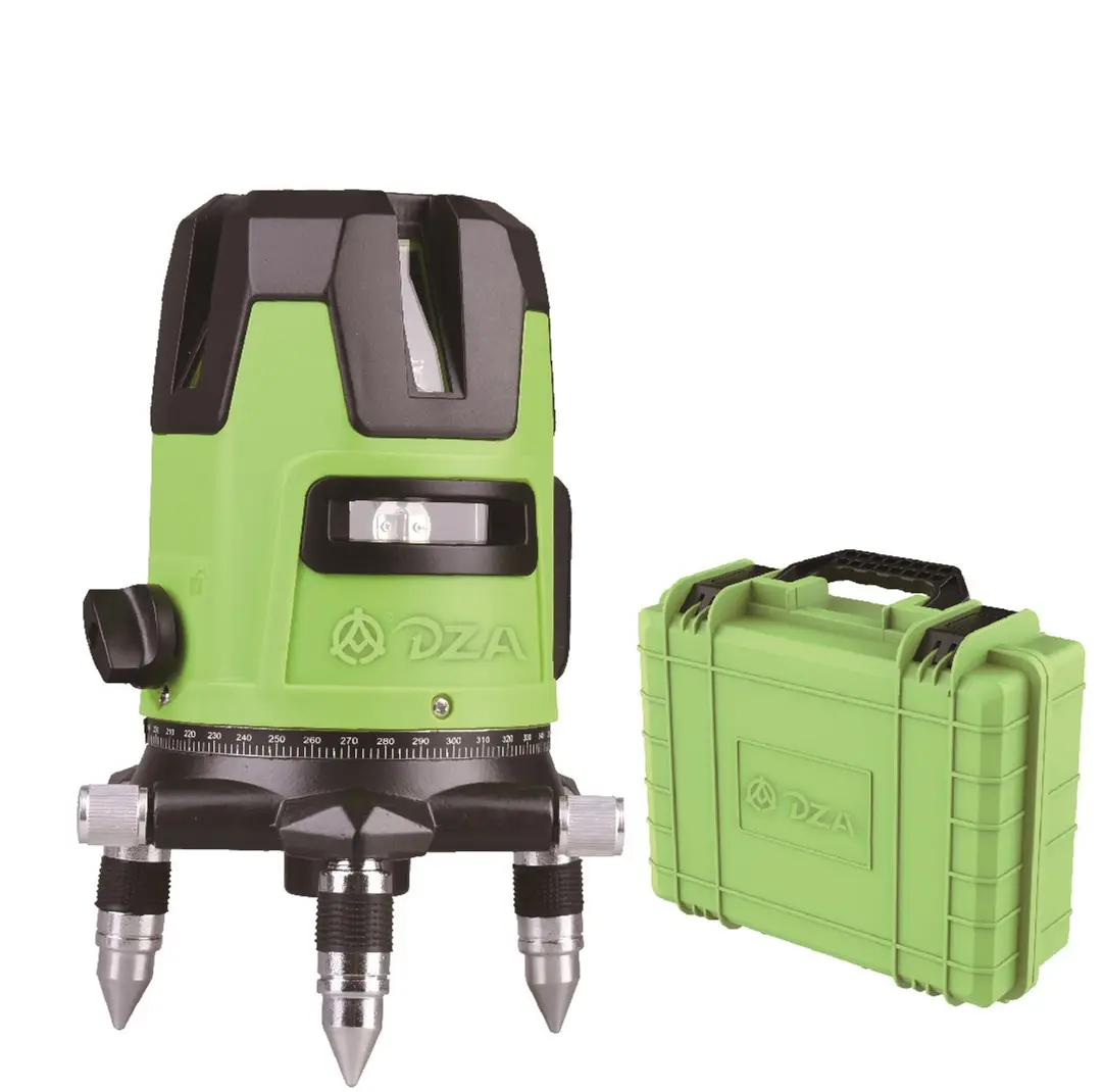 360 Rotatie Groen 5-Line Line Laser Niveau Voor De Bouw