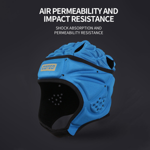 Casque de football rembourré demi-visage personnalisable pour les joueurs de rugby et de football - Product Image 5